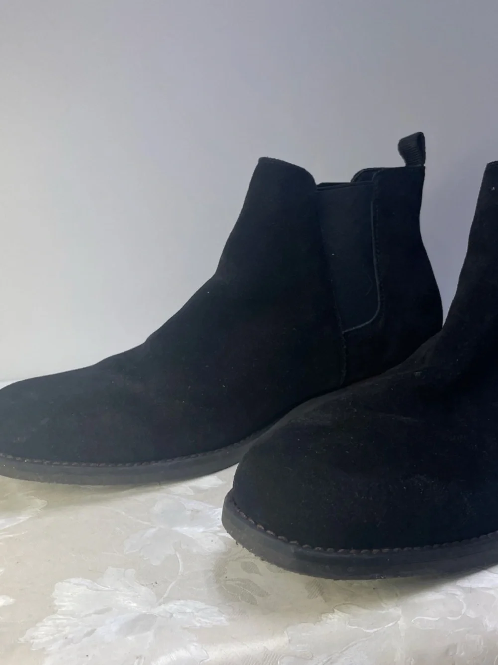 Sonoma Black Suede Chukka Boots